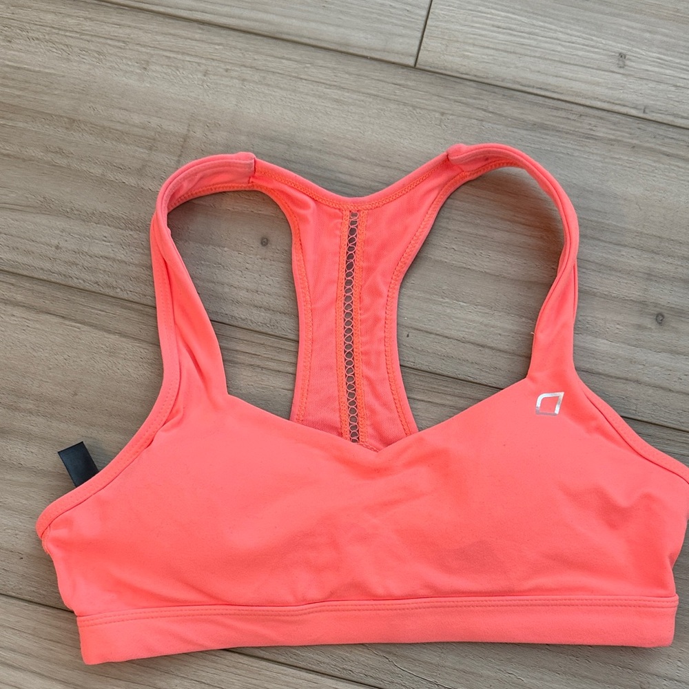 Lorna Jane Vibrant Orange Sports Bra